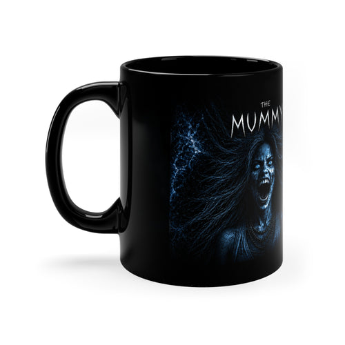 WRONG MUMMY CLUB Black Coffee Mug, 11oz